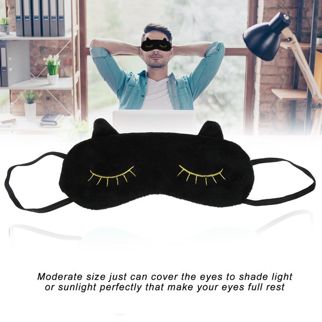 Máscara para ojos para siesta, linda cubierta para ojos de animales, máscara para ojos linda, máscara para ojos para dormir, funcionalidad versátil