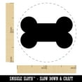 thumbnail image 2 of Dog Bone Self-Inking Rubber Stamp Ink Stamper - Red Ink - Medium 1 Inch, 2 of 7