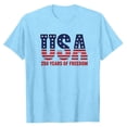 thumbnail image 4 of MuXiKeJi Clothes 250 Anniversary USA Shirt Women's Short Sleeve T-Shirt Patriotic American Flag Eagle Tops 1776-2026 Tshirt Gifts, 4 of 4