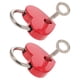 thumbnail image 5 of 2 juegos de mini candados con forma de corazón, candados de amor, candados pequeños con llave, candado de amor para puente, 5 of 6