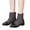 Grey, variant on Amzcrzy Ankle Boots for Women Pointed Thick Heeled Front Zippered Low Short Boots Womens Booties Women's Boots Booties for Women Boots for Women Womens Boots Womens Fashion