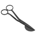 thumbnail image 2 of Duckbill Applique Scissors, Plastic Handle Multipurpose 6 Inch Stainless Steel Blades Duckbill Scissors  for Embroidery for Cutting Clothes Lake Blue,Roseate,Yellow,Black, 2 of 7
