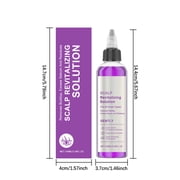 Scalp Care,Scalp Exfoliator,Scalp Revitalizing Solution – Gently Removes Buildup, Excess Sebum And Residues, Gently Exfoliates Scalp, Soothes Scalp, Deeply Cleanses Scalp(100ml/3.38fl.oz)