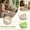 Beige+Green, variant on Foldable Hanging Sink Drainses Basket–Expandable Kitchen Colander with Flip Cover,Space-Saving Collapsibleses Strainer for Fruit,Vegetable,Pasta,Utensils,Hanging Hook for Sink Edge,Quick Drainage,1PC