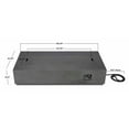 thumbnail image 2 of Real Flame Aegean 70" Rectangle Steel Propane or Natural Gas Fire Pit Table in Weathered Slate, 2 of 7