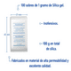 thumbnail image 2 of Gel de Sílice 1g 100pz Silica Gel Para Humedad DeseCamen SOBRES 1G, 2 of 2
