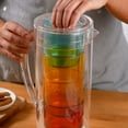 thumbnail image 3 of Infuse 5 Piece Acrylic Plastic Drinkware Set with Pitcher and 4 Drink Tumblers, 3 of 10
