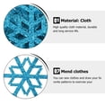 thumbnail image 5 of DEEPCRAFF 30Pcs Blue Snowflake DIY Clothes Patch Iron on Applique Sewing Accessories for Clothing Repair, 5 of 5