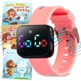 thumbnail image 1 of Reloj Benny Bradley V2 para entrenamiento para ir al baño, resistente al agua, rosa, 1 of 8