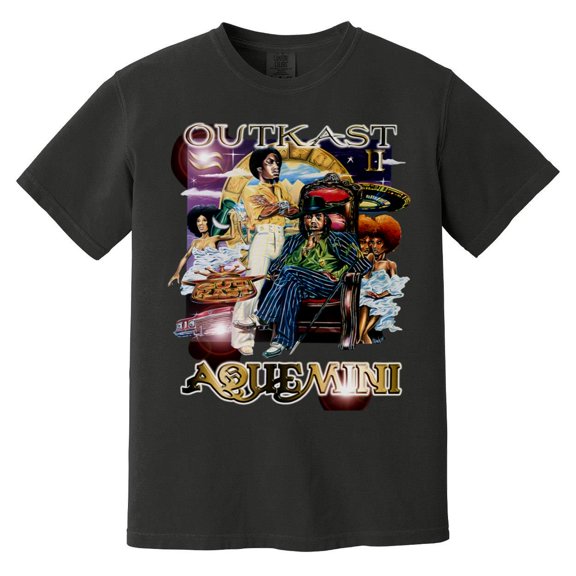 Vintage Aquemini Retro Southern Hip Hop Music Album Gift Comfort Color T-Shirt