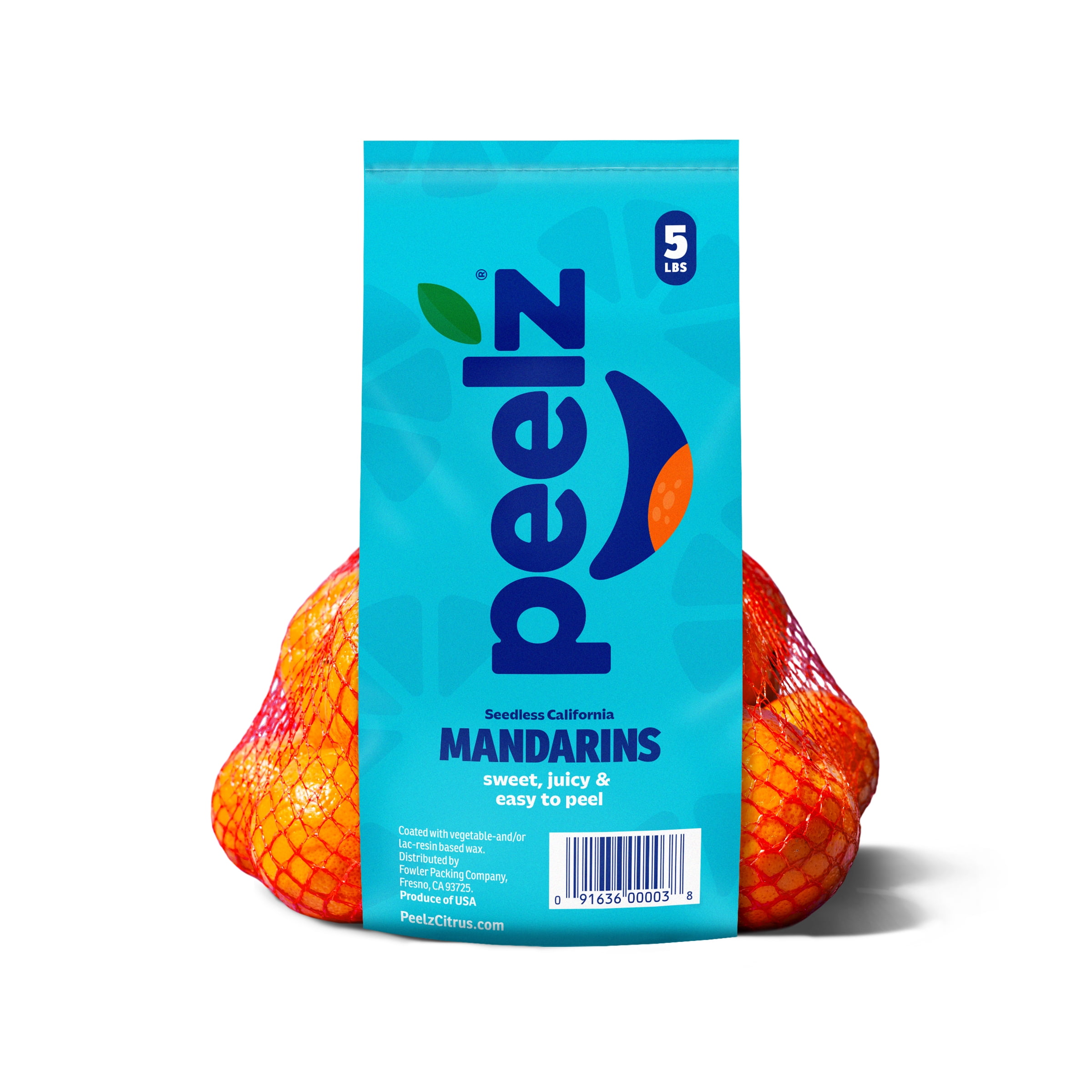 Fresh Peelz California Mandarin Oranges, 5 lb Bag