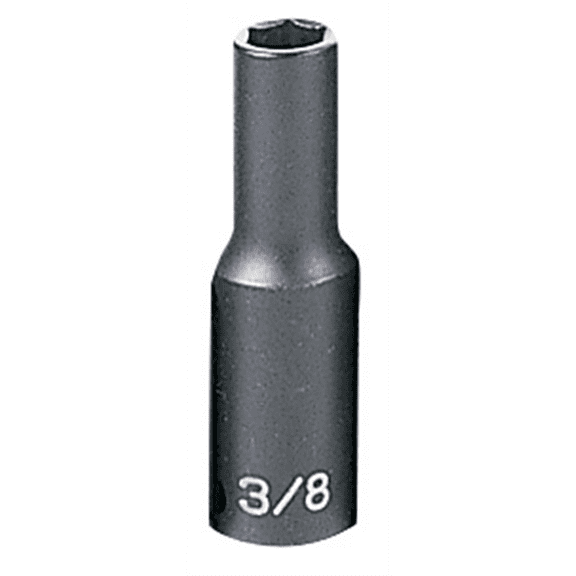 Grey Pneumatic 3/8" Drive x 3/8" Deep Socket