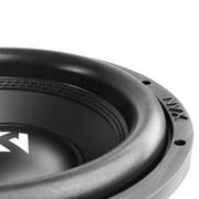 NVX VSW122v3 12 Car Subwoofer 1200W Peak Dual 2-Ohm Professional Grade VS-Series 16 lbs Subwoofer