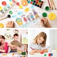 thumbnail image 7 of 20 Pcs No Spill Plastic Paint Cups 4 Assorted Colors Palette Cups with Lids Art Supply for Paint School Classroom DIY, 7 of 7