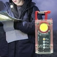 thumbnail image 3 of LOVIVER Lampe de Poche COB Réglable Lampe Torche en Métal pour Camping Rouge, 3 of 8