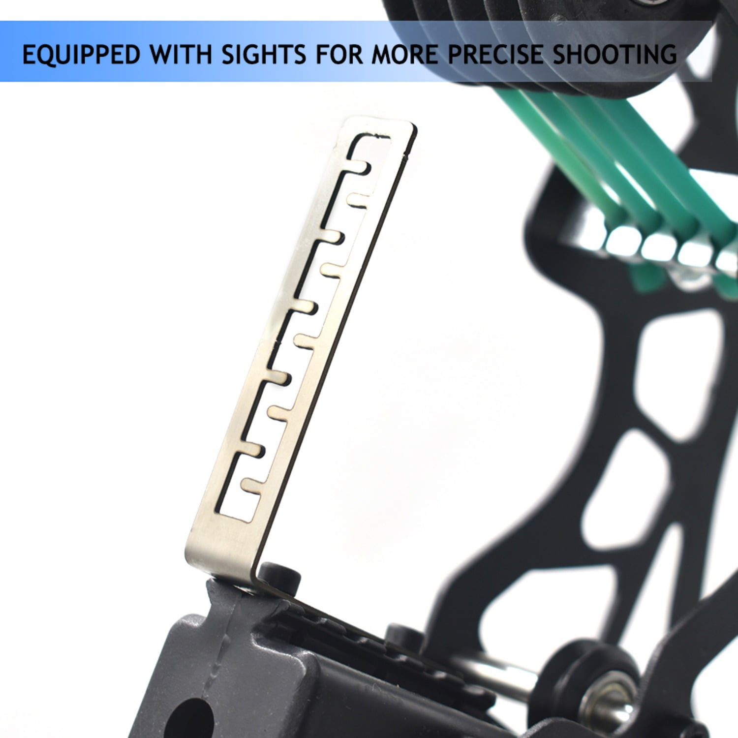 Clianle Hunting Bow, Outdoor Continuous Shooting Steel Ball Composite Bow Set for Adults
