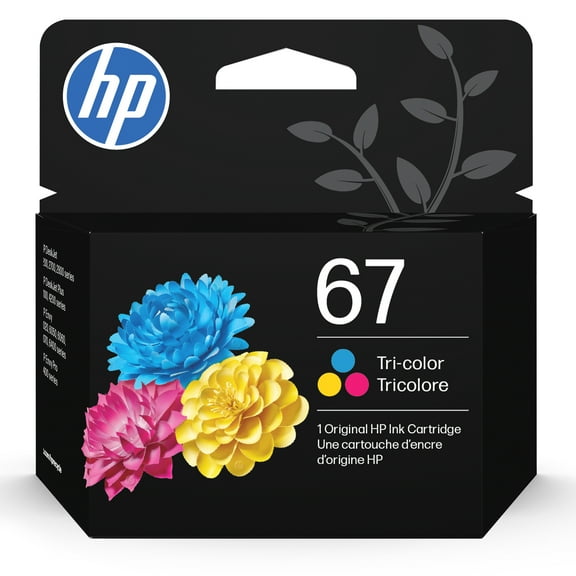 HP 67 Tri-color Original Ink Cartridge