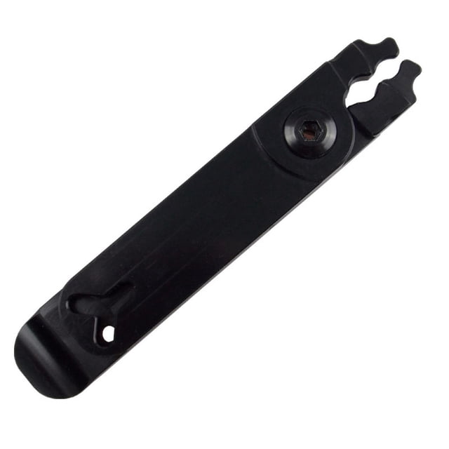 Alicates para cadena de bicicleta, 4 en 1 multifunción, alicates para cadena de bicicleta + eslabón maestro + válvula de liberación rápida, llave, herramienta de reparación de bicicletas (negro) Bici