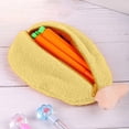 thumbnail image 4 of JOGZMZ Novelty Chicken Leg Pencil Pouch Soft Plush Fleece Novelty Pen Case Fun Food-Shaped Stationery Organizer, 4 of 6
