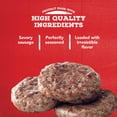 thumbnail image 5 of Jimmy Dean Fully Cooked Original Pork Sausage Patties, 9.6 oz, 8 Count, 5 of 13