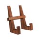 thumbnail image 3 of Soporte de madera para platos, soporte para libros de cocina, caballete portátil rústico, soporte de exhibición, portarretratos, soporte para cocina,, 3 of 9