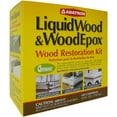 thumbnail image 2 of Abatron 24 Oz LiquidWood WoodEpox Epoxy Resin Glue Compound Wood Restoration Kit, 2 of 8
