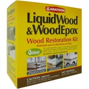 Abatron 24 Oz LiquidWood WoodEpox Epoxy Resin Glue Compound Wood Restoration Kit
