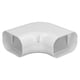 thumbnail image 5 of Risegun Cubierta De Línea De Codo Plano Serie 433 130 Cubierta Decorativa De Tubo De PVC Accesorios De Tubería De Aire Acondicionado, 5 of 14