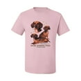 thumbnail image 2 of If It's Not a Dachshund It's Just a Dog Gift | Mens Dog Lover Graphic T-Shirt, Light Pink, 2XL, 2 of 3
