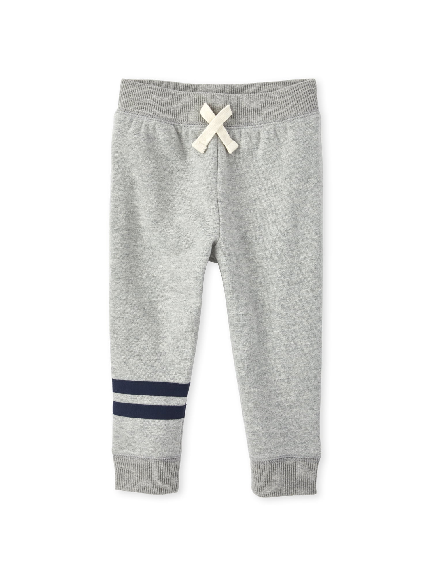 The Childrens Place Baby Boys Solid Microfleece Pants