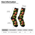 thumbnail image 2 of JUNZAN Cartoon Snail Mens Funny Socks for Men Women Colorful Fun Novelty Crew Patterned Socks, 2 of 6