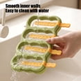 thumbnail image 4 of Konghyp Ice Cream Maker, Food Grade Plastic, Soft Ice Cream Mold, Easy Demolding, Homemade Ice Cream Container, Stackable Refrigerator Storage, 4 of 6
