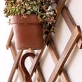 thumbnail image 5 of Enrejado de jardín con marco flexible, decoración de pared para jardín de habitación, estante vertical para plantas de aire de interior, madera anticorrosiva gruesa de alta calidad, puntos de, 5 of 5