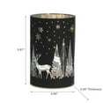 thumbnail image 2 of Led Cylinder Glass Stand Reindeer, 2 of 3
