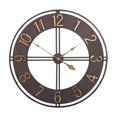 thumbnail image 2 of Reloj de pared redondo decorativo sin tictac, regalo sencillo, silencioso, elegante y minimalista. Números árabes, 2 of 9