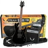 Dean Vendetta XM Tremolo Electric Guitar Pack - MBK w/ Amp