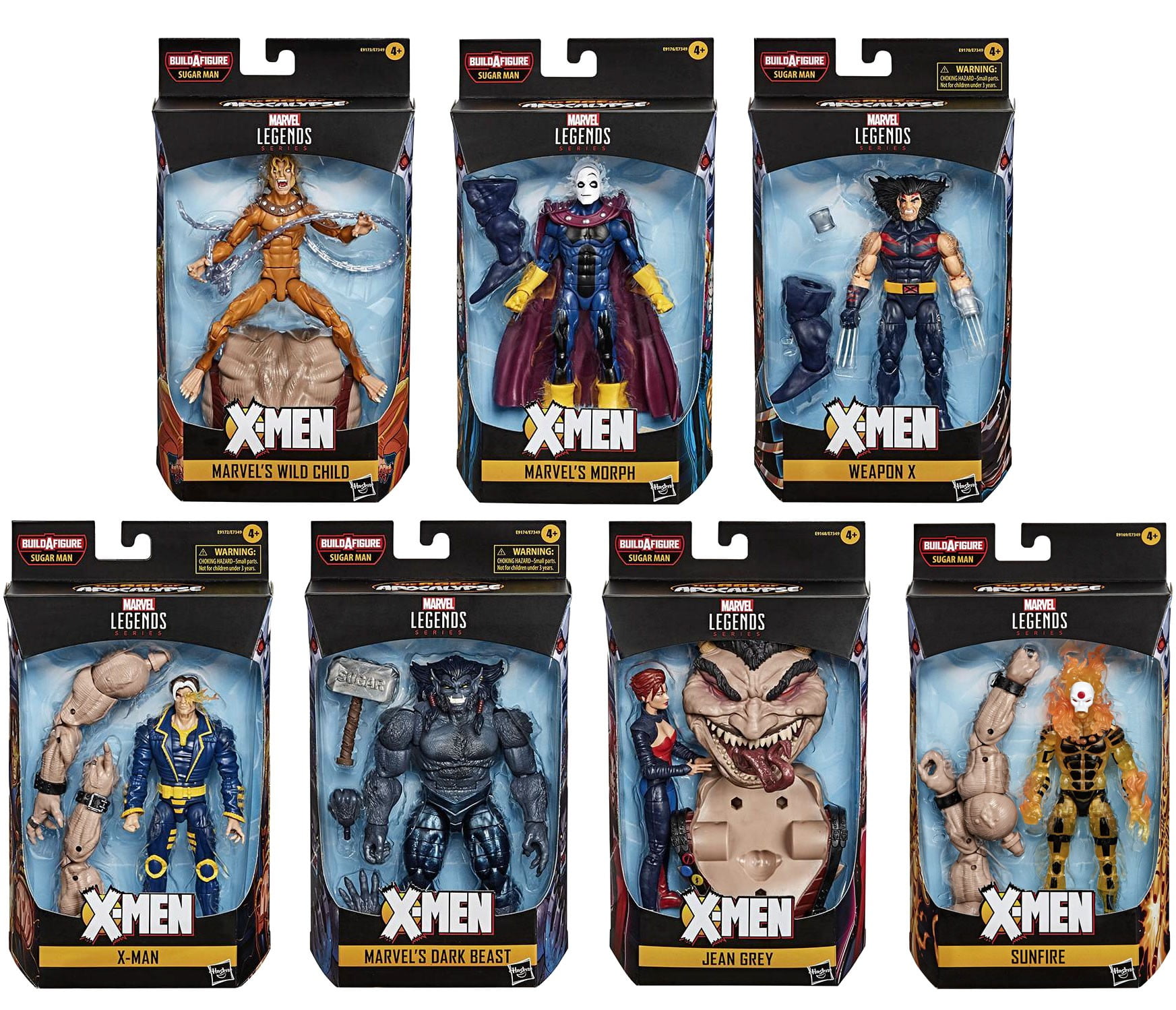 6 inch Hasbro X-Men SPIDER-MAN Marvel Legends Action Figures YOUR CHOICE 