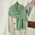 thumbnail image 5 of LUVDA Women's Woven Paisley Shawl Wrap Tassel Cozy for Fall Winter, 5 of 5