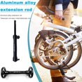 thumbnail image 1 of Barra de extensión de bicicleta Barra telescópica de extensión de bastidores de bicicleta plegable LITEPRO para ruedas fáciles de Brompton Barbie Nuevos Originales, 1 of 6