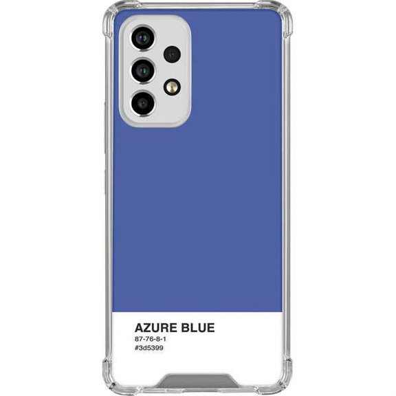Skinit Color Palette Azure Blue Galaxy A53 5G Clear Case