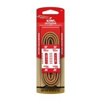 KIWI Outdoor Round Laces, Gold and Brown, 60" (1 pair)