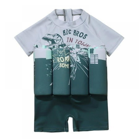 

Kids Baby Boys Floatation Swimsuit with Buoyancy Float Suit Swim One-Piece Swimwear Bathing Suit
