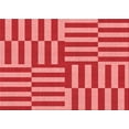 thumbnail image 1 of Ahgly Company Machine Washable Indoor Rectangle Transitional Red Area Rugs, 2' x 4', 1 of 7