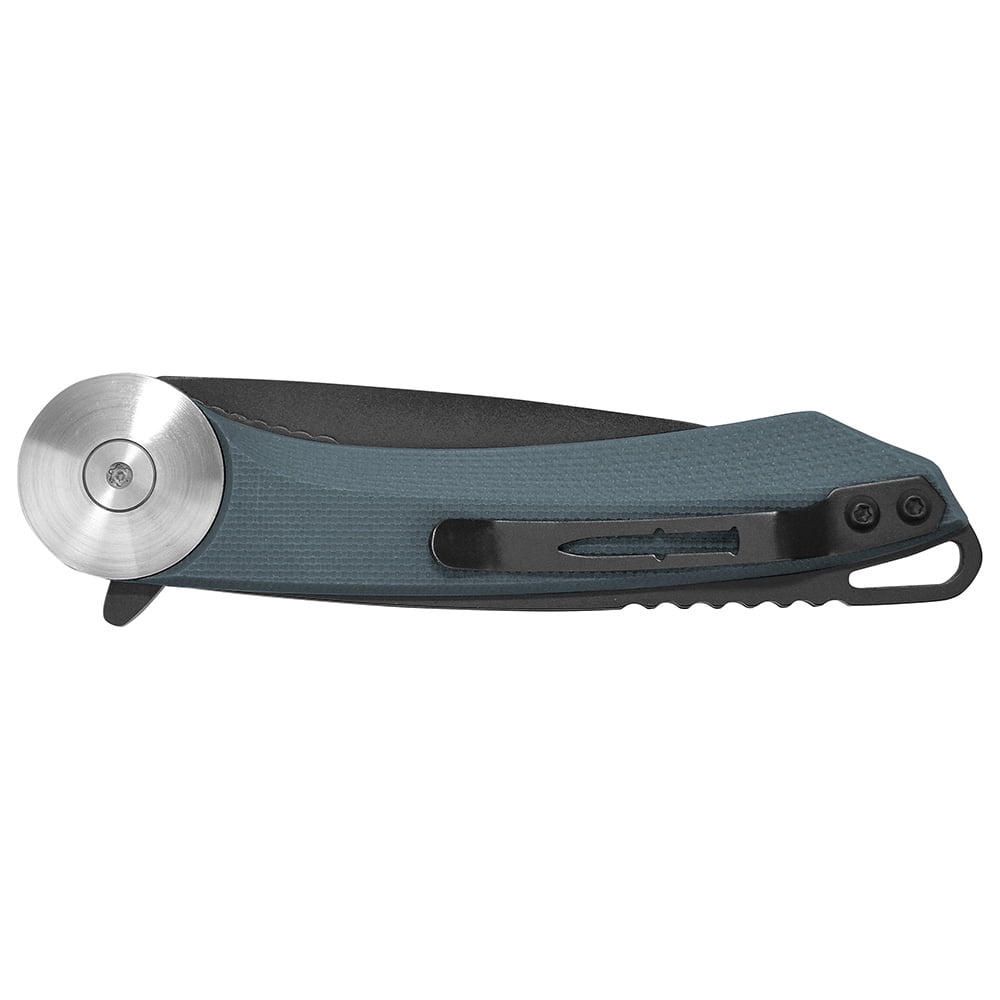 Camillus Cirque 7" Folding Pocket Knife, 2.75" Drop-Point Blade, Slate Blue