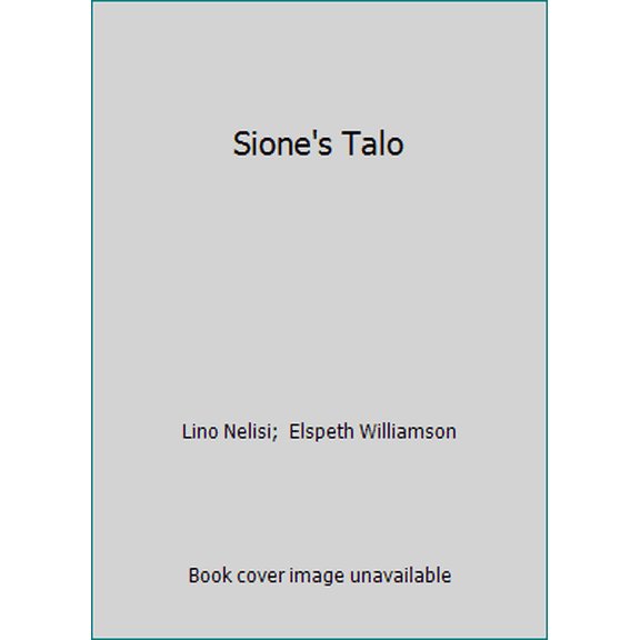 Pre-Owned Sione's Talo (Paperback) 0590482599 9780590482592
