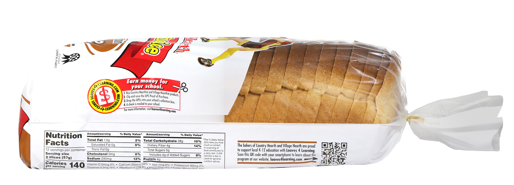 Country Hearth Kids Choice Whole Grain Bread