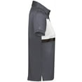 thumbnail image 5 of Holloway 2XL Ladies Prism Bold Polo Carbon/White 222776, 5 of 5