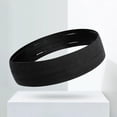 thumbnail image 1 of Correr en la cabeza de sudor regalo accesorios livianos banda de sudor banda elástica banda elástica para ejercicio deportivo gimnasia Negro, 1 of 8