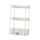 thumbnail image 3 of Organizador de baño de 3 niveles, estante decorativo para maquillaje, tocador y champú para sala de estar Claro, 3 of 8