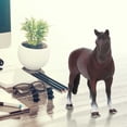 thumbnail image 1 of Greensen Simulation Solid Horse Figurine Plastic Animal Model Kid Children Educational Toys, 1 of 8